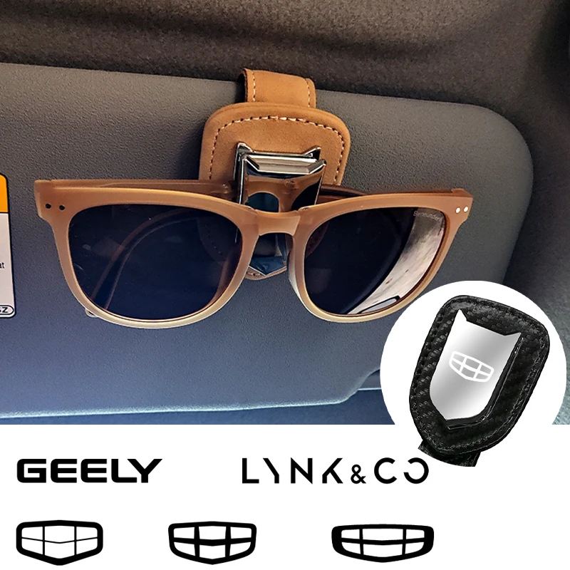 המכונית החדשה למשקפיים מחזיק כוסות קליפ מגן השמש אחסון Geely Coolray GS FC GC6 ח 