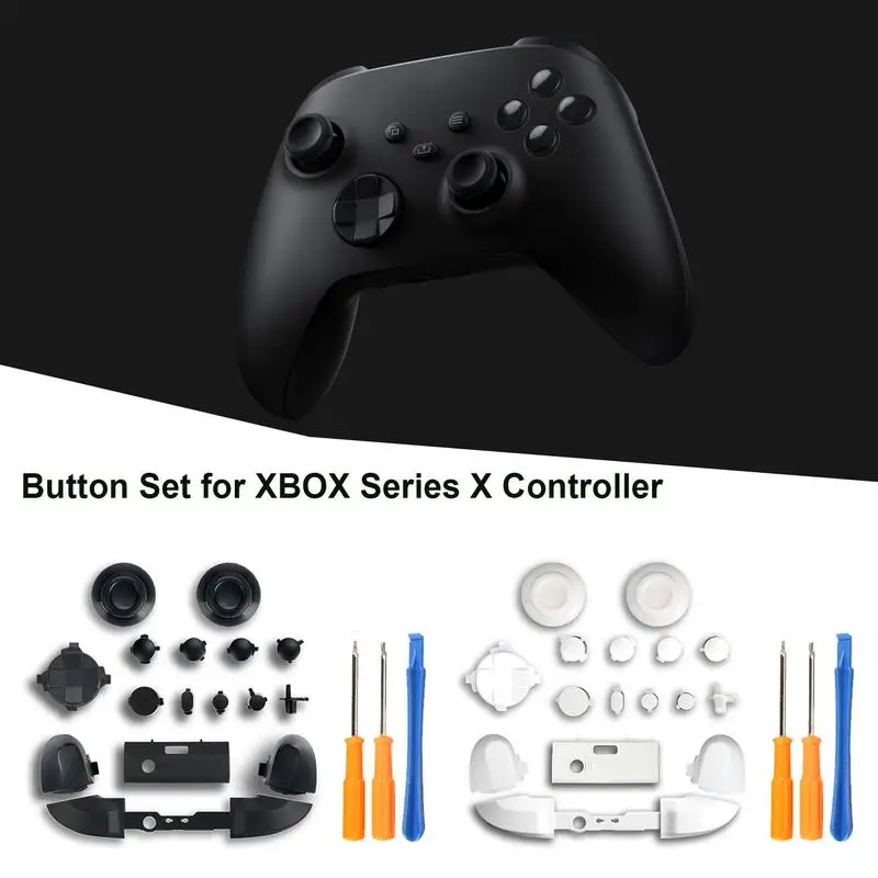 עבור ה-Xbox סדרת X-S בקר LB RB פגושים ההדק כפתורים Mod קיט עם מברג תיקון אביזרי המשחק