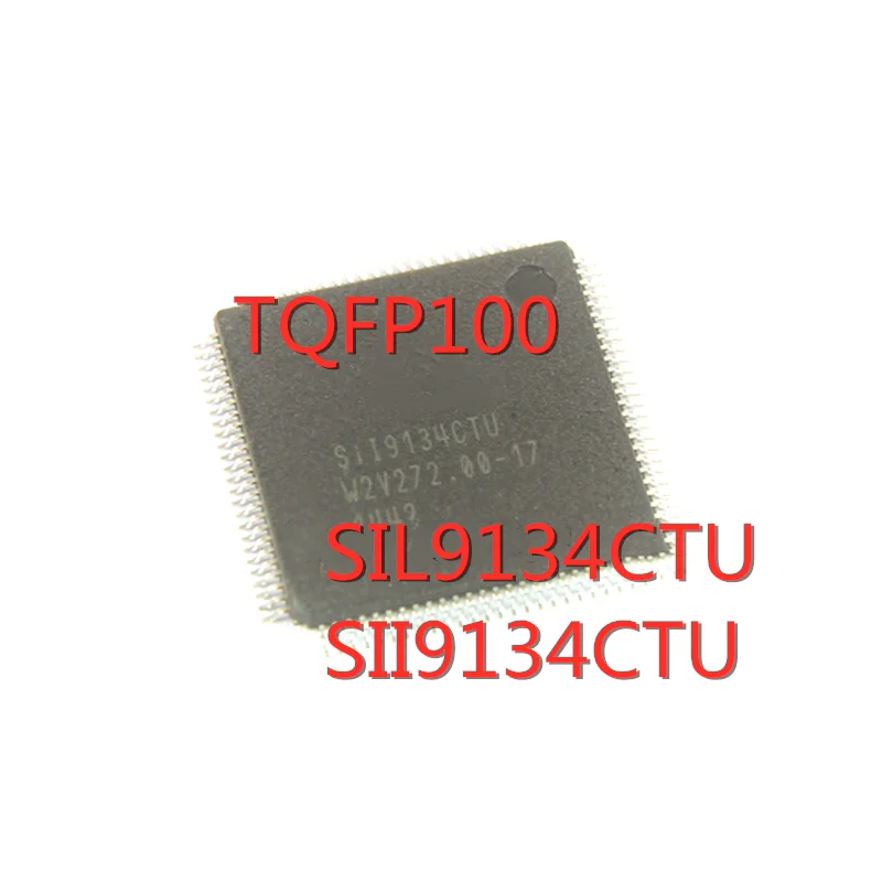 2PCS/LOT SIL9134CTU SII9134CTU SIL9134 TQFP-100 SMD Ethernet שבב חדש במלאי באיכות טובה