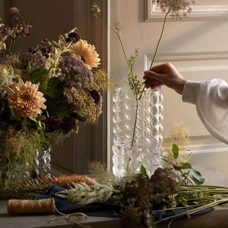 מודרני מינימליסטי מעצב בעבודת יד אגרטל פרחים נורדי תכשיטים פרח תקע