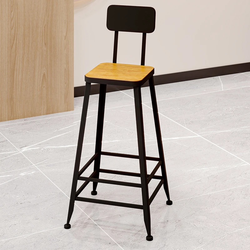 סלון עיצוב הכיסא הפנוי רצפת המטבח בודדים הכסאות בחדר האוכל האופנתי משענת בר Cadeiras ריהוט הבית MQ50CY