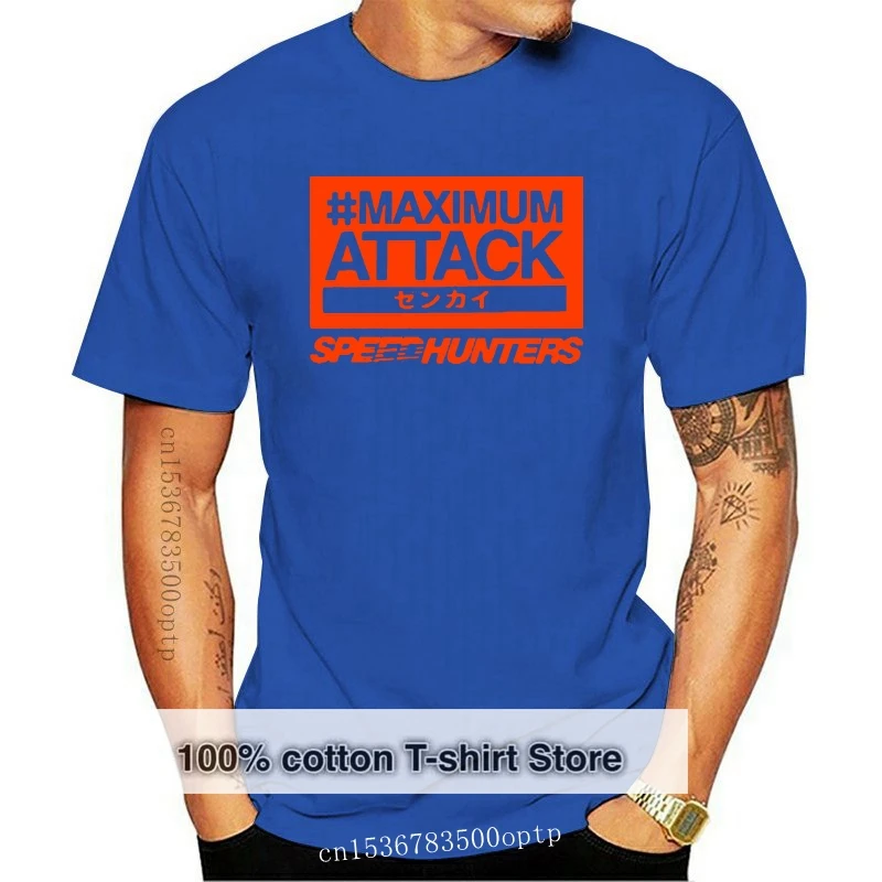 האופנה גברים של Camiseta Speedhunters #המרבי התקפה גרפי חולצה קלאסית צמרות טי