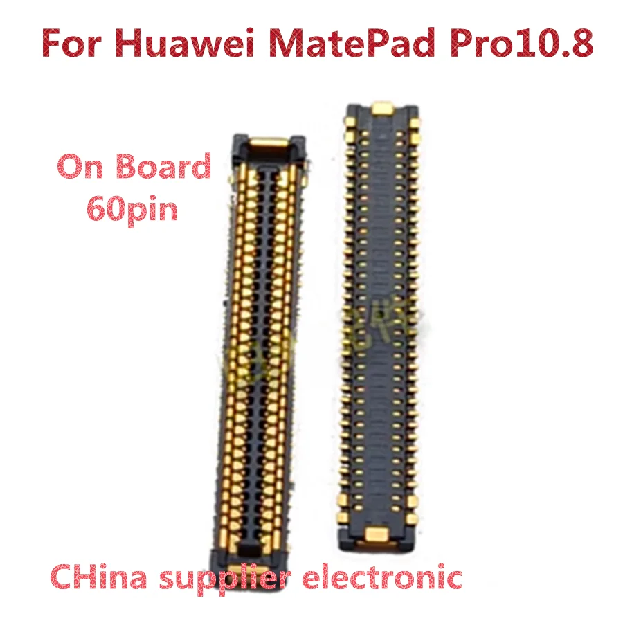 10pcs-100pcs עבור Huawei MatePad Pro10.8 זנב הכנס לוח האם מחבר לחצן שורה FPC למחבר על הלוח Flex 60 סיכות