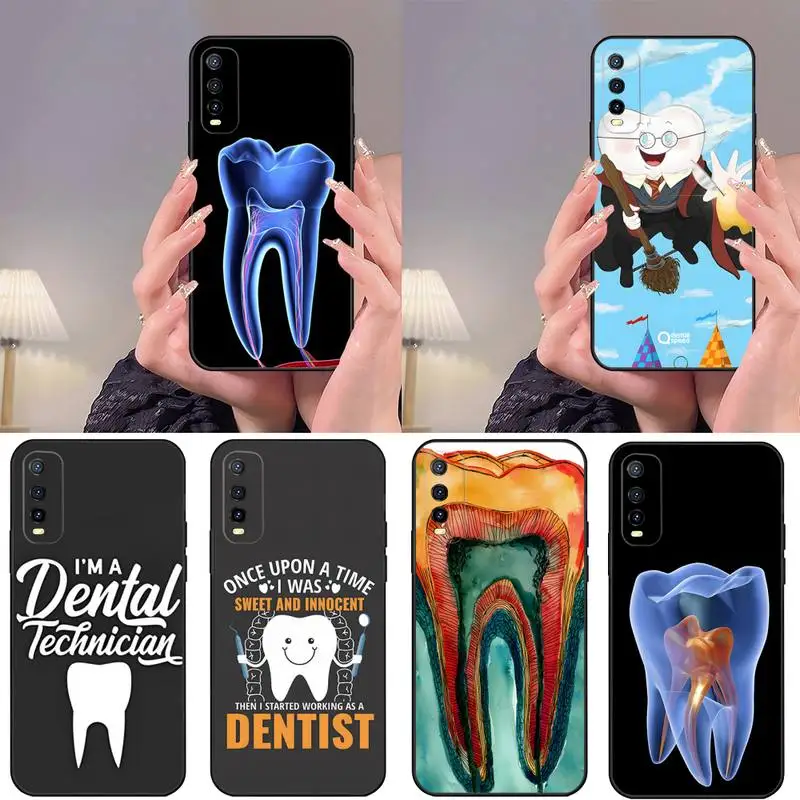 רופא שיניים דפוס במקרה את הטלפון על OPPO מצא 5 X3 X2 A93 רנו 4 3 Pro A74 A72 A53 A77 A52 A93 S 4G Funda טלפון נייד תיק