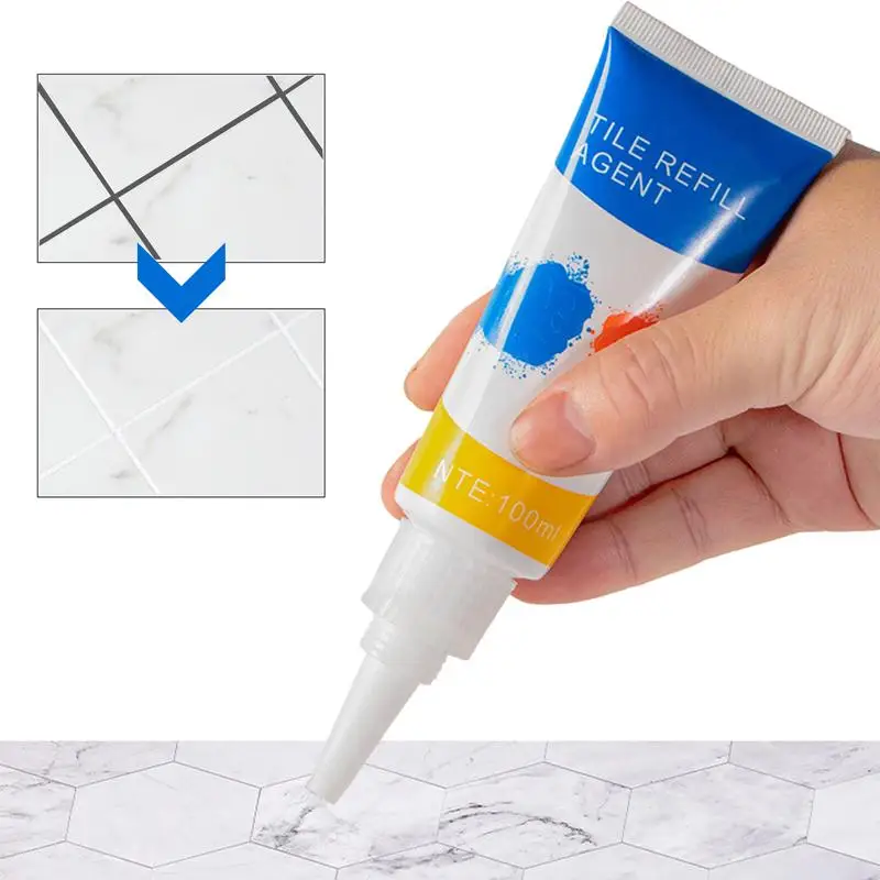 אריח דיס עט עמיד למים סמן קיר התפר עט על אריחי רצפת חדר האמבטיה טיהור התפר תיקון שואב סוכנים צבע חדש