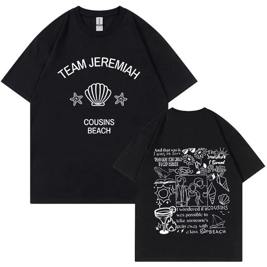 צוות ירמיהו גרפי חולצות קיץ הסתובבתי די הדפס שרוול קצר חולצת טריקו גברים, נשים, אופנה Harajuku בגדים חולצה
