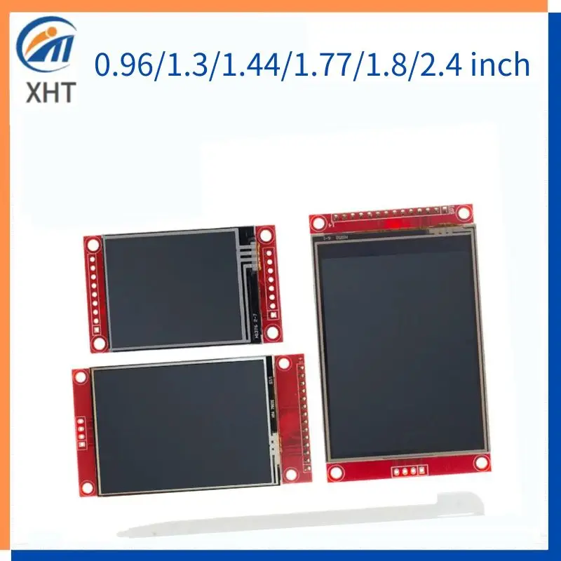 1.8/2.4/2.8 אינץ TFT בצבע מלא מסך תצוגה LCD מודול עם מגע לנהוג IC ממשק SPI 128*128 240*320 עבור Arduino