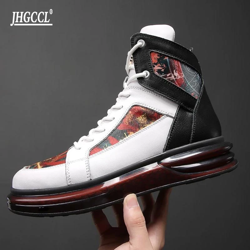JHGCCL נעלי ספורט גברים נעלי מבוגרים מוצק מקרית עור פרה עיסוי הסירה נעלי עור נעליים מזדמנים מוקסינים מוגבל בזמן