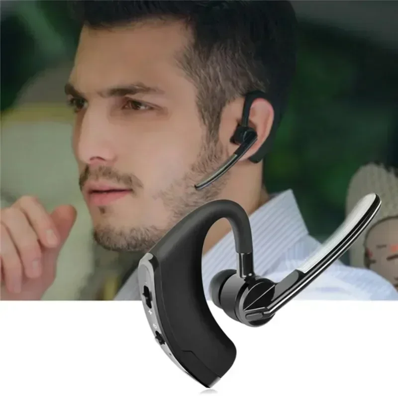 אלחוטית Bluetooth אוזניות הפחתת רעש נהיגה אוזניות ספורט עסקים דיבורית שיחה Earbud עם מיקרופון בס אוזניות