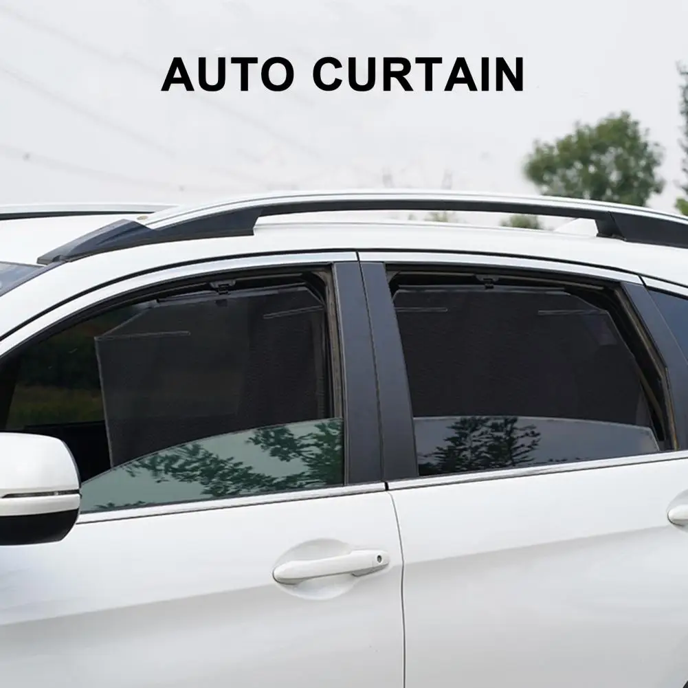 המכונית רולר וילונות תלויים עיצוב רואה דרך רכב אוטומטי וילון החלון בצד שמשיה 2 סגנונות המכונית שמשיה לרכב אספקה.