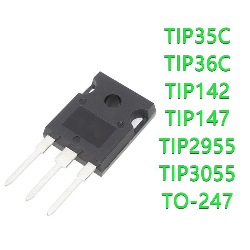 5PCS TIP35C TIP36C TIP142 TIP147 TIP2955 TIP3055 כדי-247 TO247 חדש ומקורי IC ערכת שבבים
