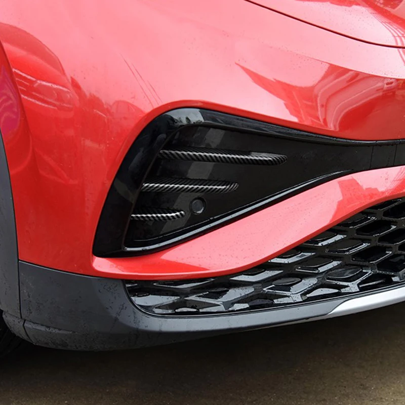 המכונית הקדמי בילט סורג ABS לקצץ עבור פולקסווגן תעודת זהות.4 X PRO 2021 2022 2023 רצועות אופקי רשת קישוט אביזרים לעיצוב מדבקות