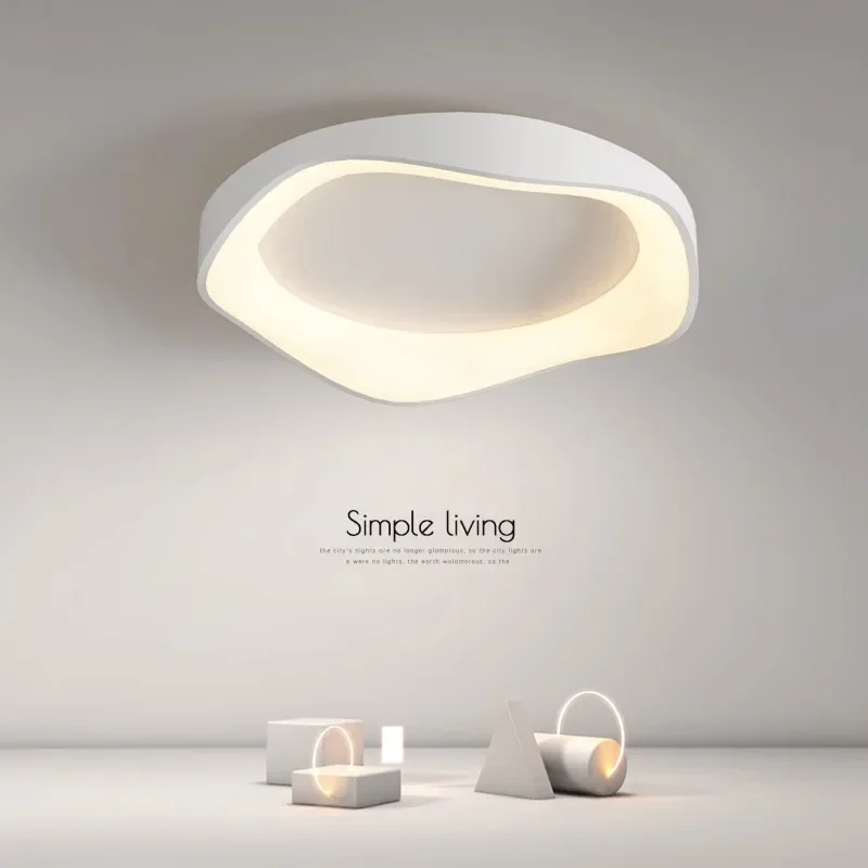 בסגנון נורדי סיבוב Led מנורת תקרה מינימליזם השינה מתכת תקרה נברשת תאורה ללמוד עיצוב חדר אורות התקרה במקום.